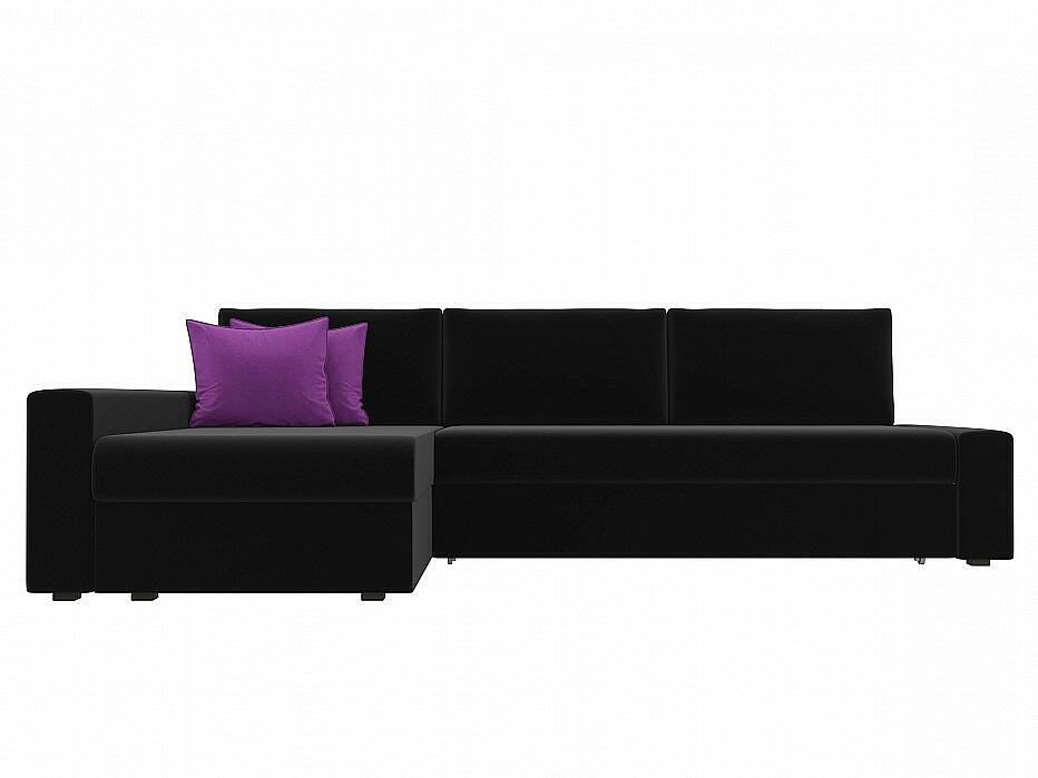 Угловой диван левый Версаль Микровельвет Черный
Угловой диван левый Версаль Микровельвет Черный