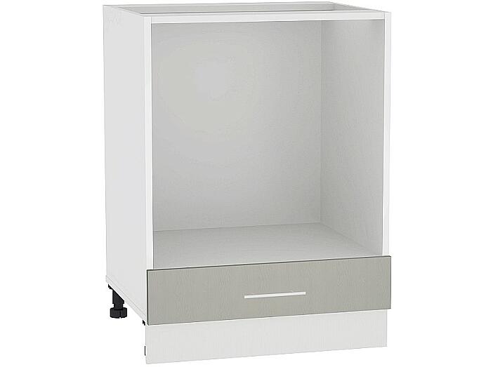 Шкаф нижний под духовку Сканди НД 600 Grey Softwood-Белый