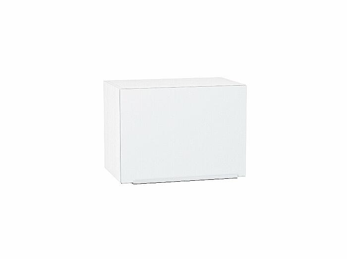 Шкаф верхний горизонтальный Фьюжн ВГ 500 Silky White-Белый