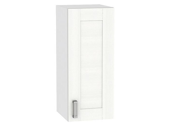 Шкаф верхний с 1-ой дверцей Лофт В 300 Snow Veralinga-Белый