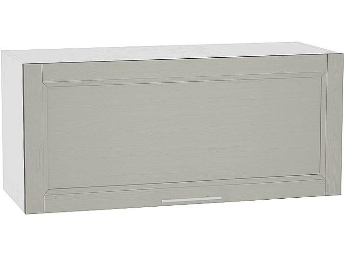 Шкаф верхний горизонтальный Сканди ВГ 800 Grey Softwood-Белый