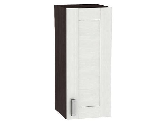 Шкаф верхний с 1-ой дверцей Лофт В 300 Snow Veralinga-Венге