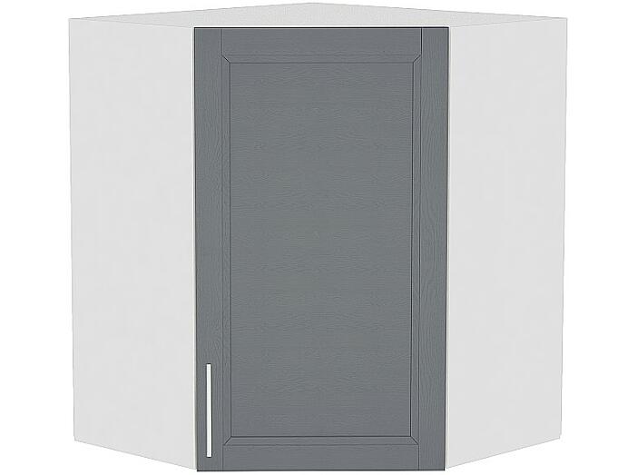 Шкаф верхний угловой Сканди ВУ 599 Graphite Softwood-Белый