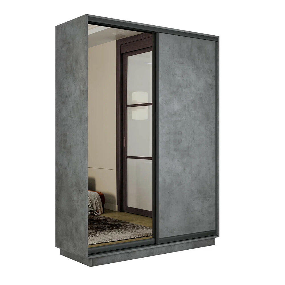 Шкаф Экспресс 2 Широкий 2-х дверный Дуо Зеркало ЛДСП (Чёрный профиль) Бетон 1800*2400*600
Шкаф Экспресс 2 Широкий 2-х дверный Дуо Зеркало ЛДСП (Чёрный профиль) Бетон 1800*2400*600