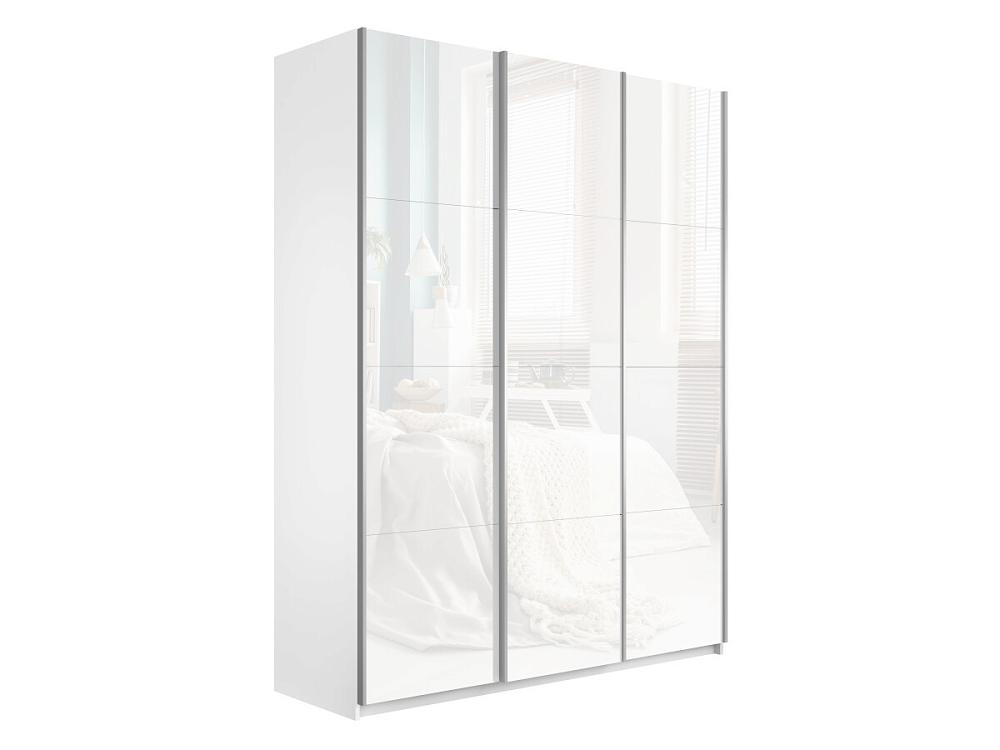 Шкаф-купе Прайм 3-х дверный (Стекло) Белый снег 2100
Шкаф-купе Прайм 3-х дверный (Стекло) Белый снег 2100
