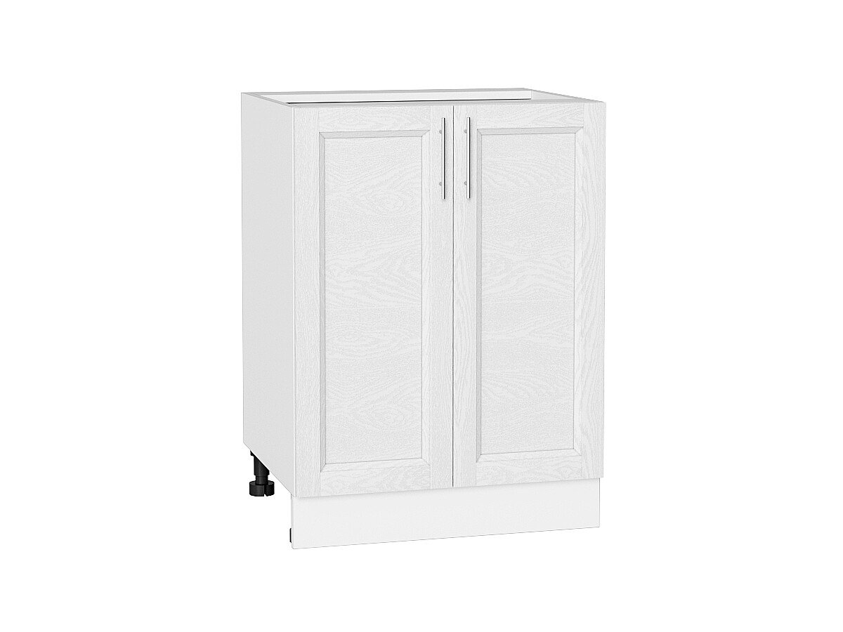 Шкаф нижний с 2-мя дверцами Сканди White Softwood Белый