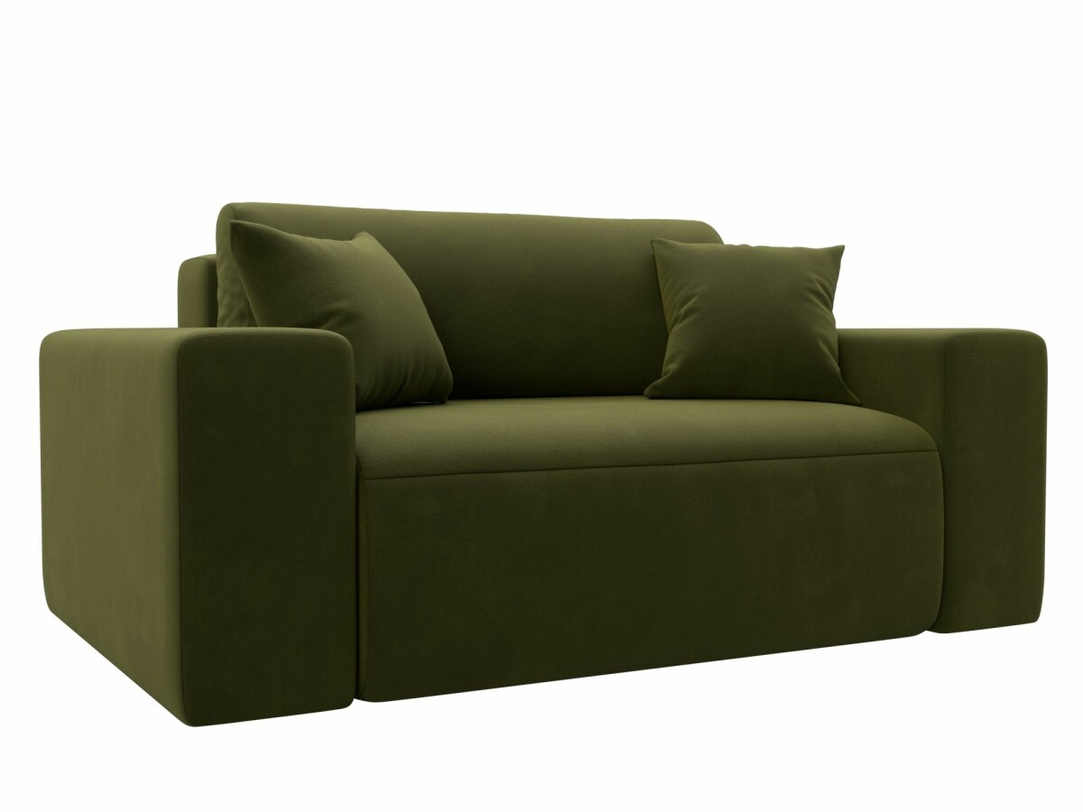 Кресло Лига-036 Микровельвет Зелёный