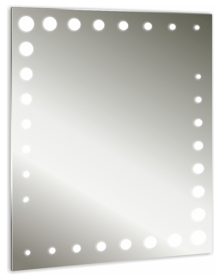 Зеркало SILVER MIRRORS 600*800 светодиодная подсветка Шанель (ФР-00000319)
