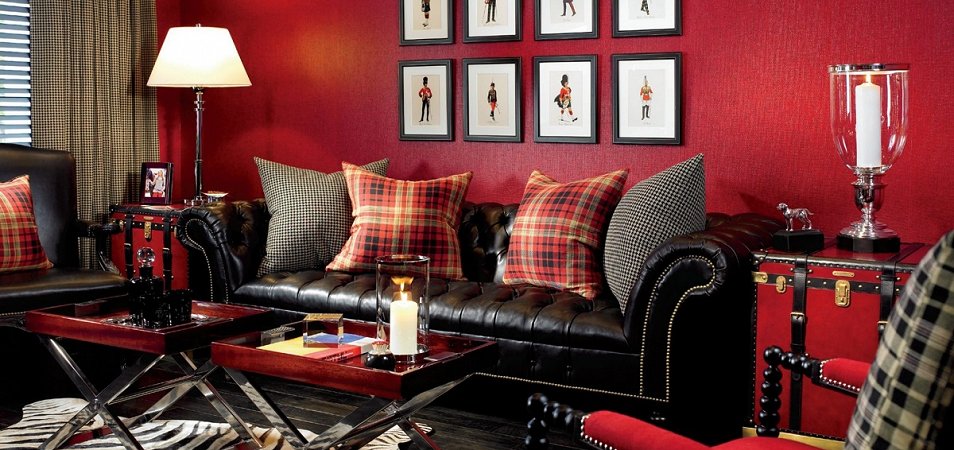 Бордовый цвет в интерьере: сочетания, на стенах и в мебели. 50 реальных фото