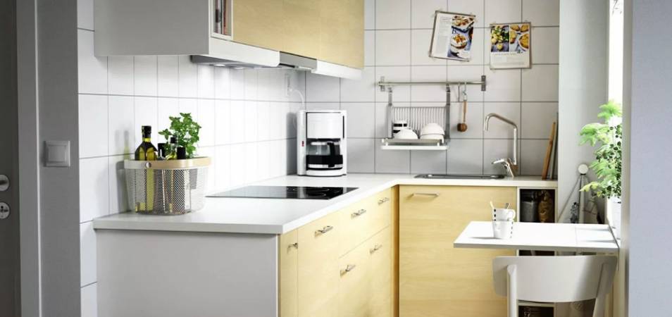 Дизайн кухни 6 кв. метров: 300+ реальных фото интерьеров