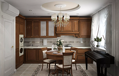 Кухни белого цвета - советы дизайнеров, большая коллекция фото белых кухонь в интерьере