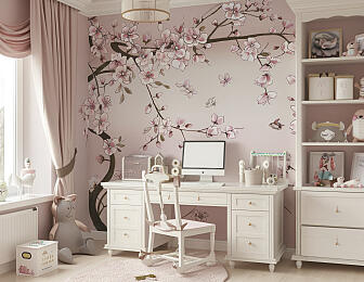 Дизайн детской комнаты для девочки-подростка
