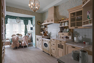 Кухня в стиле прованс: особенности дизайна, реальные фото в интерьере