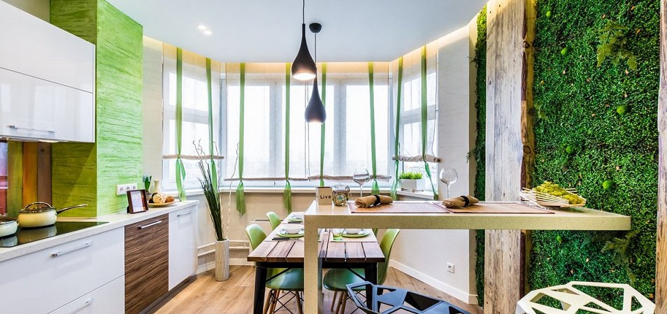 Кухня в эко-стиле 2023: фото-идеи и дизайн