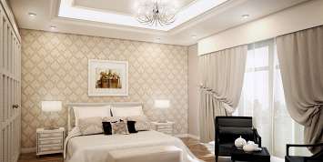 Дизайн спальни современная классика