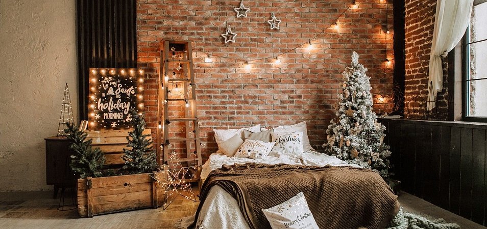 Как украсить спальню к Новому году: оригинальные идеи для настроения