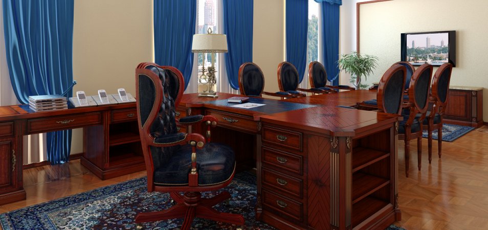 Кресло в кабинет руководителя: современные конструкции и особенности стиля
