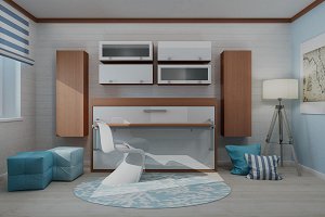 Разновидности мебели трансформер для малогабаритной квартиры: кровати, диваны, столы и стулья
