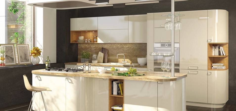 Кухня в стиле Хай-Тек — оформляем функциональный дизайн в современном стиле (65 фото)
