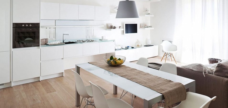 Дизайн интерьера кухни гостиной: самые красивые интерьеры 2024 года