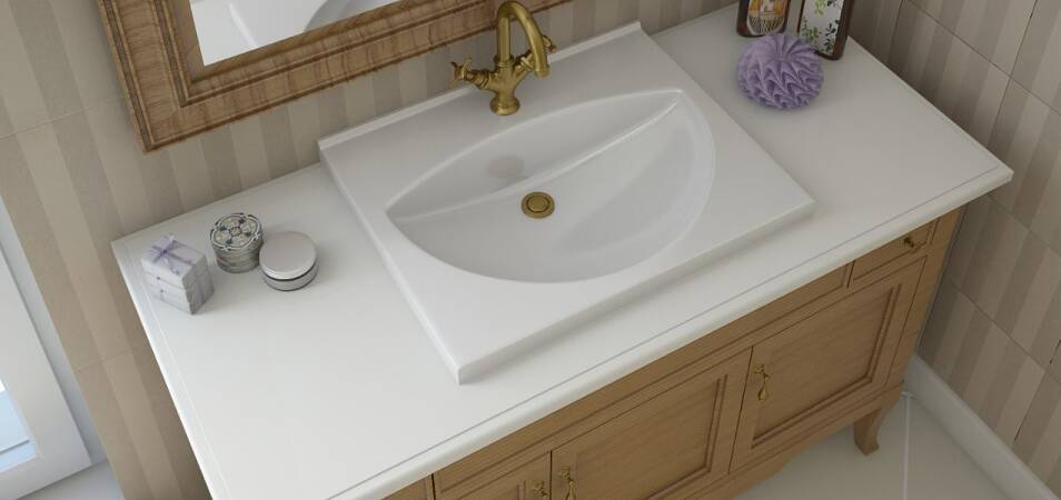 Стандартные и нестандартные размеры раковин для ванной комнаты