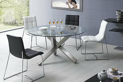 Стеклянный стол для кухни — 100 фото идеального дизайна в интерьере кухни