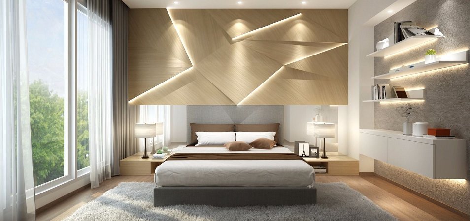 Освещение в спальне: обзор лучших идей по организации освещения, 250 фото дизайна
