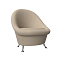 Банкетка Экокожа Бежевый