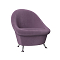 Банкетка Микровельвет Сиреневый