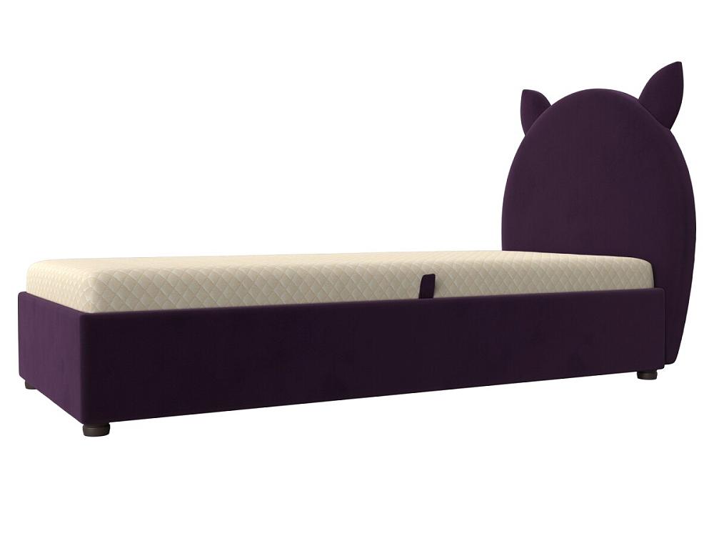 Детская кровать Бриони Велюр Фиолетовый детская спальня радуга 4