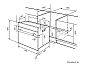 Духовой шкаф встраиваемый LEX EDS 1000 BBL