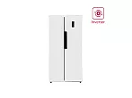 Отдельностоящий двухкамерный холодильник LSB520WID
