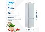 Встраиваемый комбинированный холодильник Beko BCNA306E2S