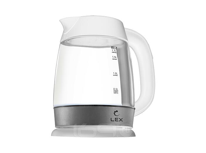 Чайник электрический (белый) LX 30011-2