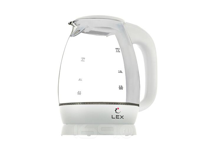 Чайник электрический (белый) LX3002-3