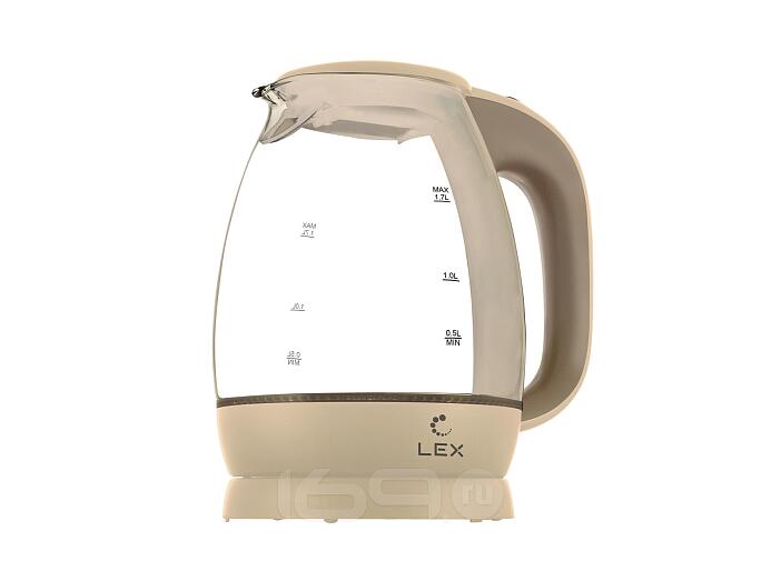 Чайник электрический (бежевый) LX3002-2