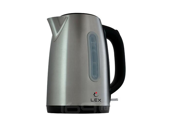 Чайник электрический (брашированная сталь) LX 30017-1