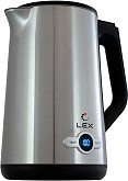 Чайник электрический (брашированная сталь) LX30022-1 