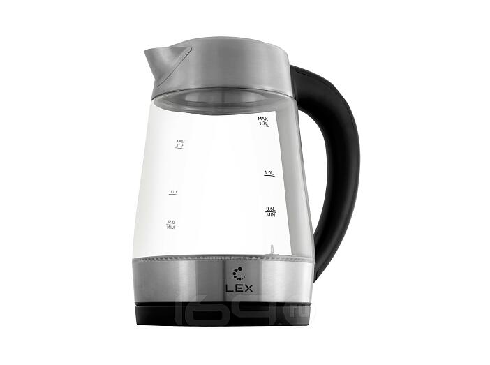 Чайник электрический (черный) LX 30012-1