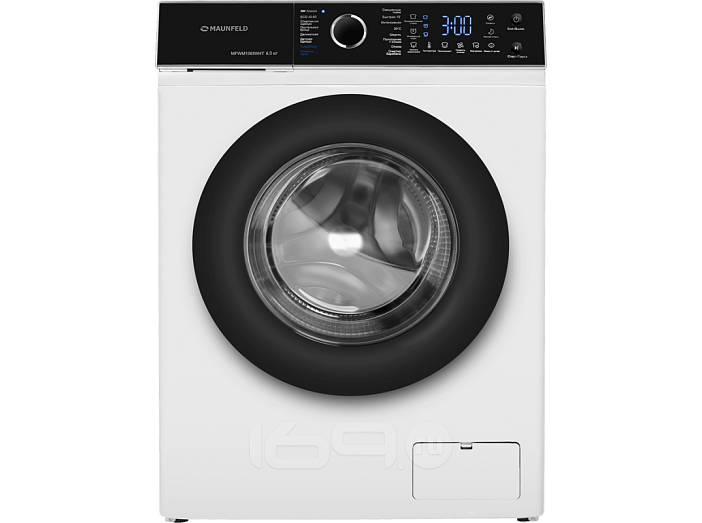 Стиральная машина c инвертором и паром MAUNFELD MFWM106IWHT
