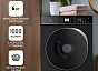 Стиральная машина с инвертором и паром LEX LWM06010BLTHID SLIM