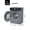Стиральная машина с инвертором и паром LEX LWM06010GRTHID SLIM
