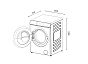 Стиральная машина с сушкой LEX LWM12812GrID