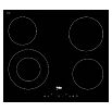 Стеклокерамическая варочная поверхность Beko HIC 64402 T