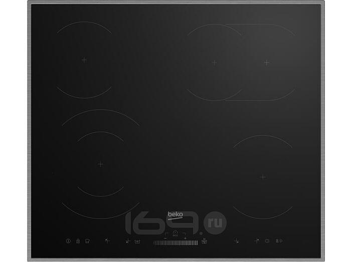 Стеклокерамическая варочная поверхность Beko HIC 64503 TX