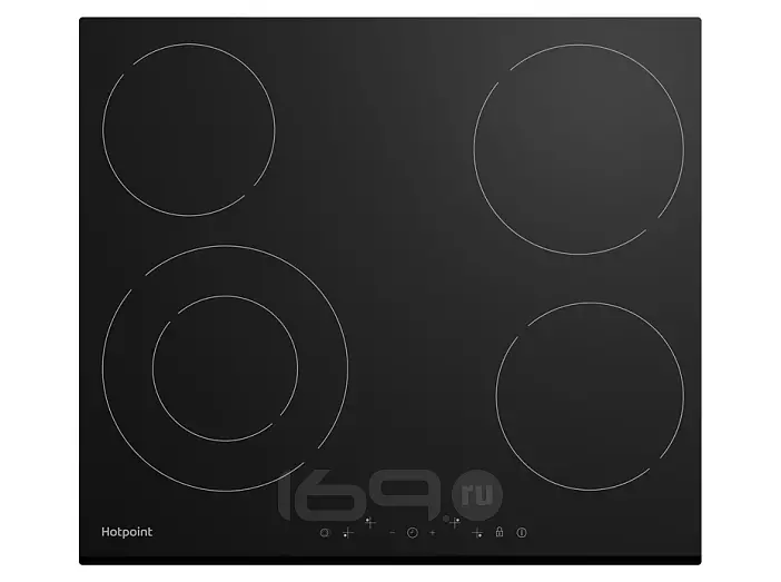 Стеклокерамическая варочная поверхность Hotpoint HR 6T2 B