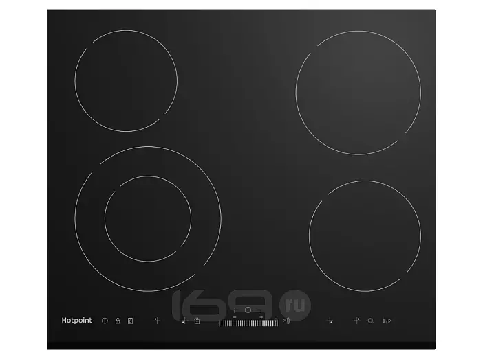 Стеклокерамическая варочная поверхность Hotpoint HR 6T2 B S
