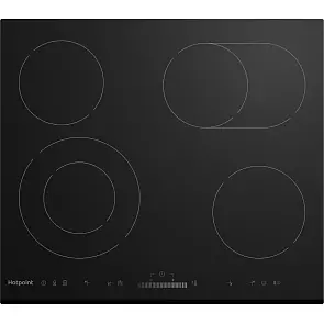 Стеклокерамическая варочная поверхность Hotpoint HR 6T5 B S