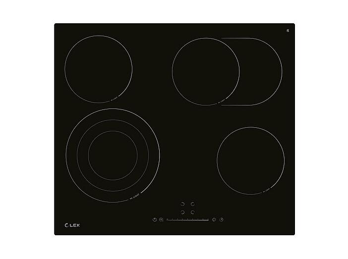 Варочная панель электрическая LEX EVH 642D BL