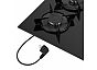 Газовая варочная панель HOMSair HGG641EBK